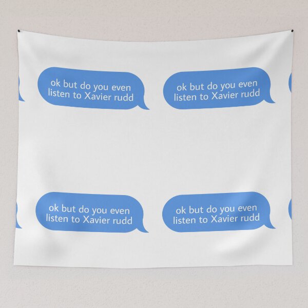 Item preview, ok but do you even listen to Xavier rudd  designed and sold by Textcallout.