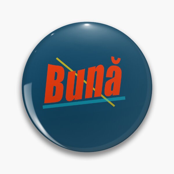 Item preview, Bună (hello in Romanian) designed and sold by lobodelnoir.