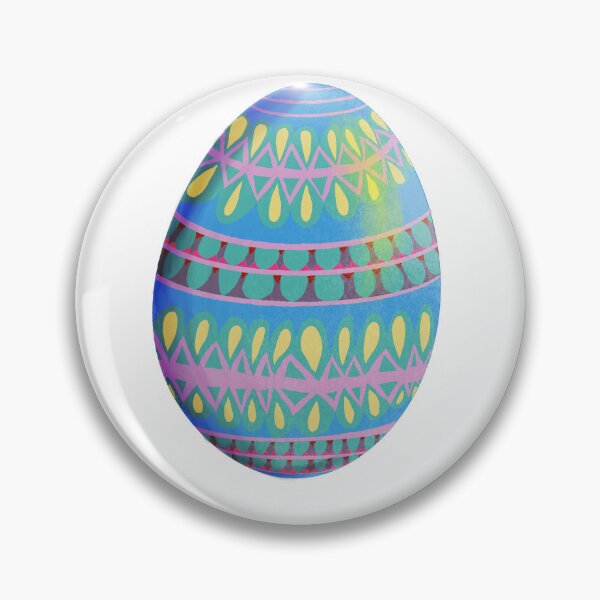 Item preview, Decorative Easter Egg Painted Pattern designed and sold by DrawnToDoodles.