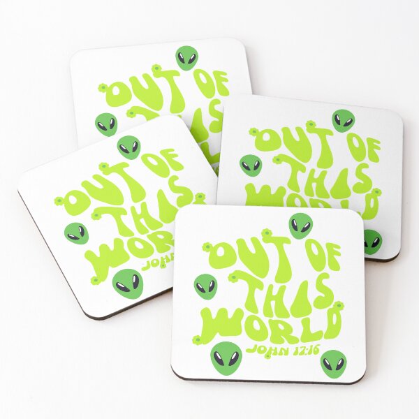 Item preview, Out of this world alien trendy aesthetic Christian Bible verse designed and sold by Emily Roberts.