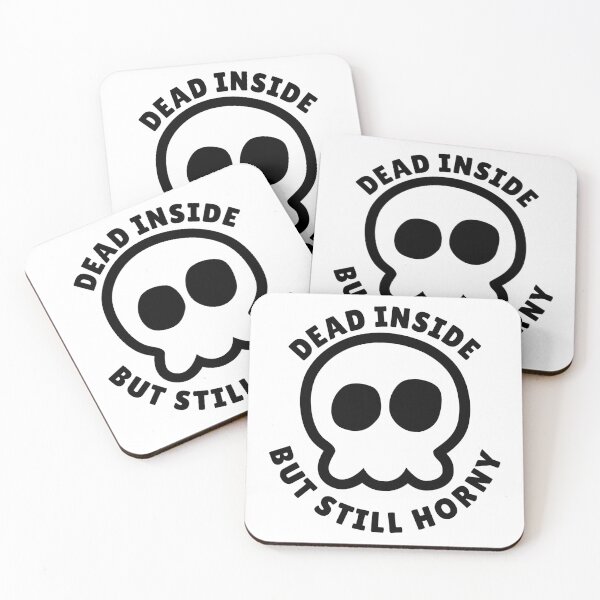 Item preview, Dead Inside But Still Horny  designed and sold by yoshra.