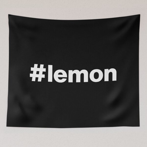 Item preview, Hashtag lemon designed and sold by ArtIsParty.