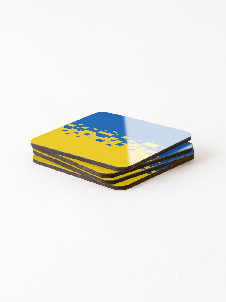 Thumbnail 4 of 5, Coasters (Set of 4), Ukraine Color Design designed and sold by Riccivela.