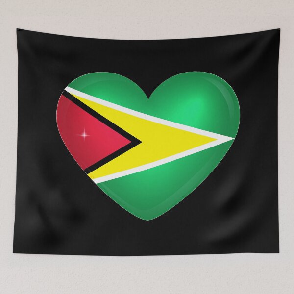 Item preview, My heart is in Guyana, Love Guyana. designed and sold by ArtIsParty.