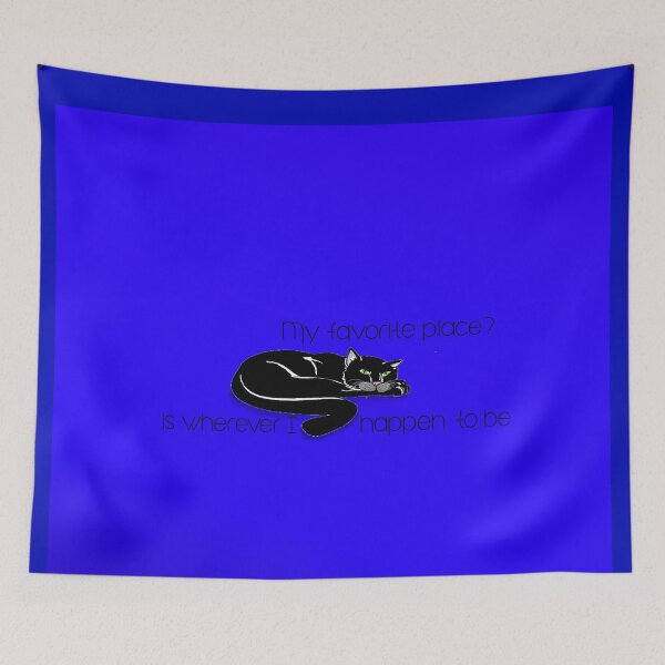Item preview, Cat's favorite place violet deSign designed and sold by MystixJack.