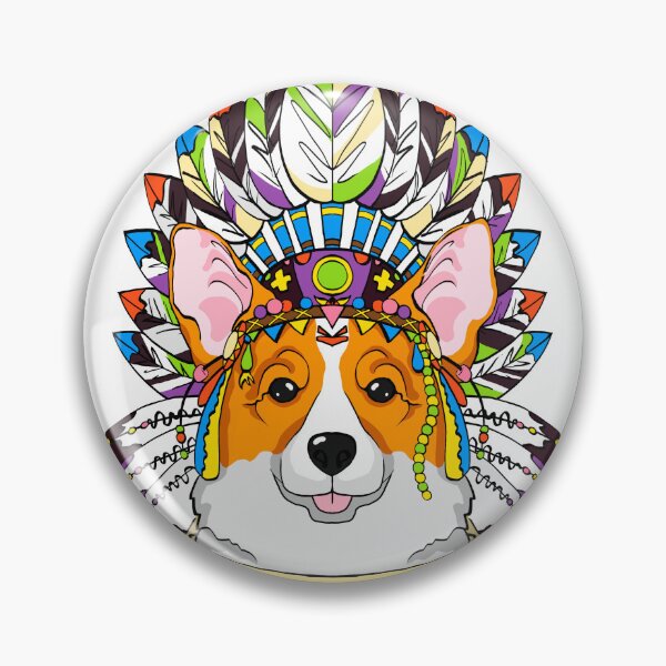 Item preview, Indian corgi dog Woman Classic  T-Shirt designed and sold by ukrainiancorgi.