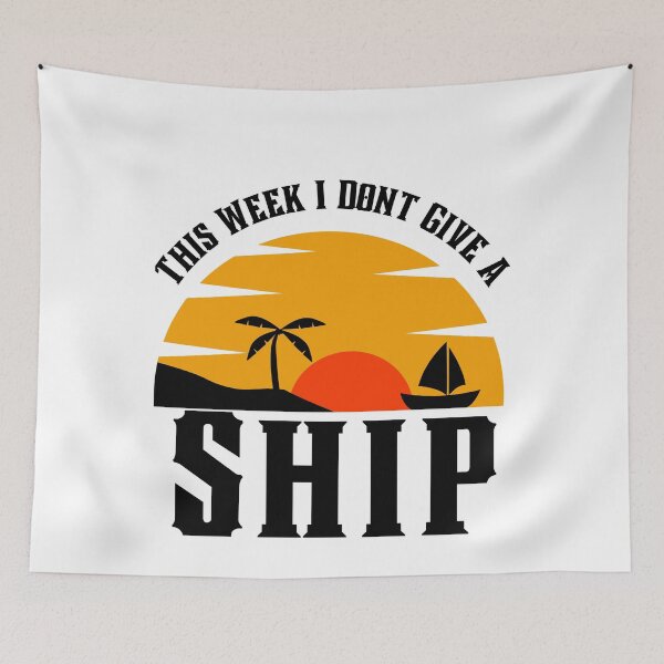 Item preview,  Retro This Week I Don't Give A Ship Cruise Trip Vacation designed and sold by badretop.