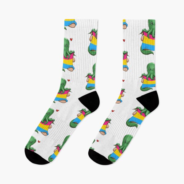 Item preview, Cthulhu pansexual pride flag designed and sold by MrsKittythulhu.
