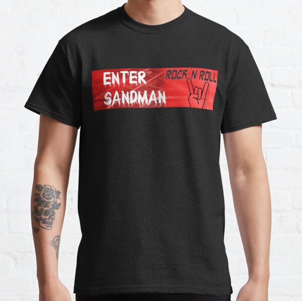 Metallica enter outlet sandman t shirt