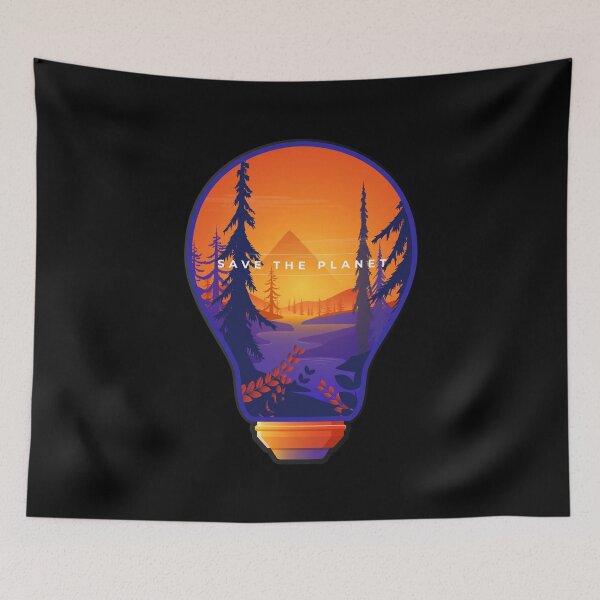 Item preview, Landscape Save the Planet  designed and sold by NestaReign.