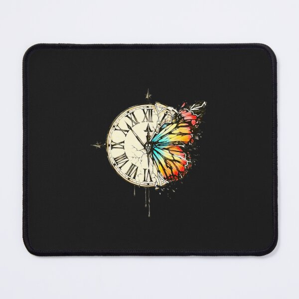 Item preview, butterfly clock designed and sold by MirallesDiGital.
