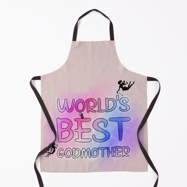 Item preview, Worlds Best Godmother in pink purple designed and sold by LGMmugsdesign.