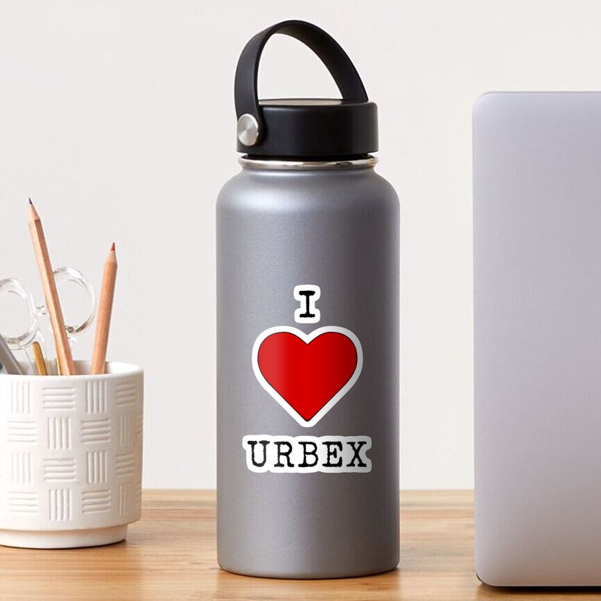 I love urbex Sticker