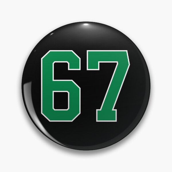 Item preview, 67 number, green lucky sports sixty seven designed and sold by ArtIsParty.