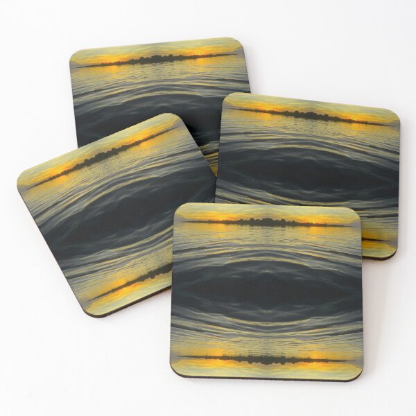 Item preview, Pattern of a sunset in the sea designed and sold by Meo Design.