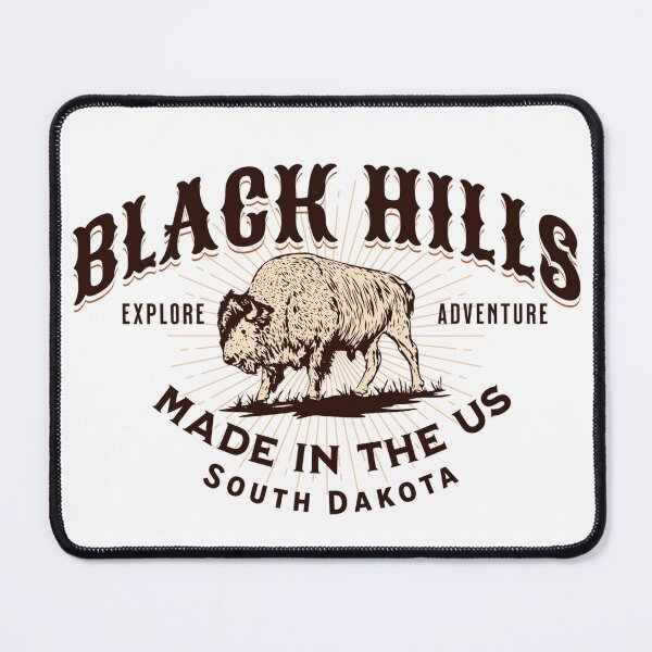 Item preview, Travel Adventure Bison Buffalo South Dakota Black Hills designed and sold by CattlettArt.