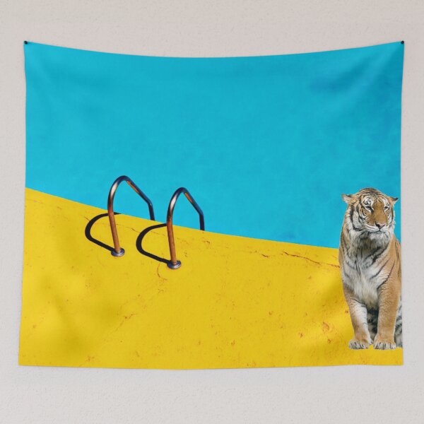 Item preview, Poolside Tiger designed and sold by Prevlin.