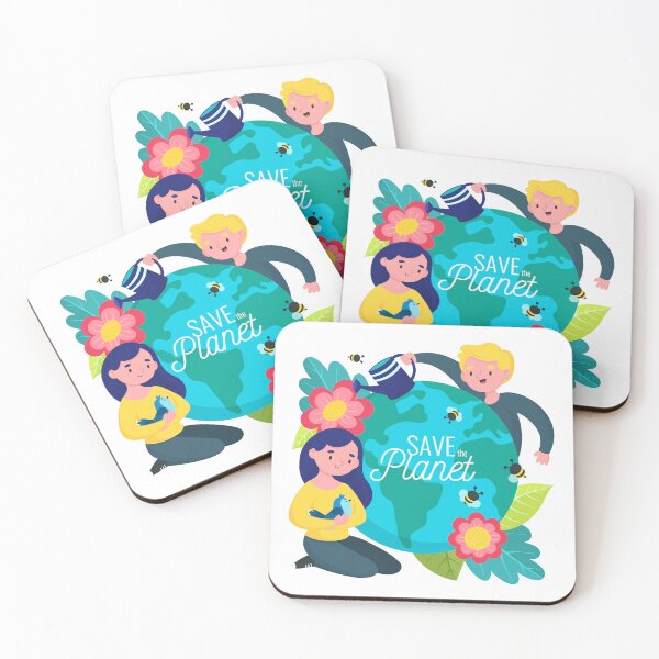 Item preview, Save the Planet Floral Bees designed and sold by NestaReign.