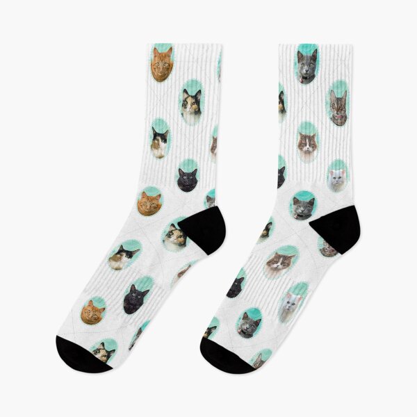 Item preview, Victorian Cats Pattern designed and sold by undsund.