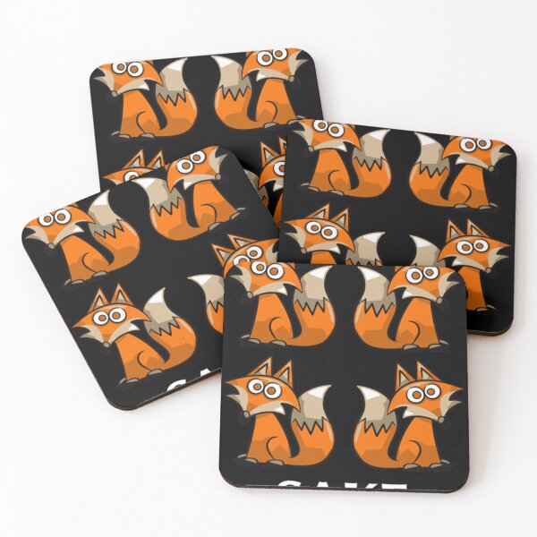 Artikelvorschau, 4 Fox Sake Foxes Design Fox Gift Fox Birthday Clipart Foxes Cute Fox Clip Art Classic. entworfen und verkauft von kallerqptart.