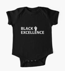 Black Excellence Faust Weiß Kurzärmeliger Einteiler