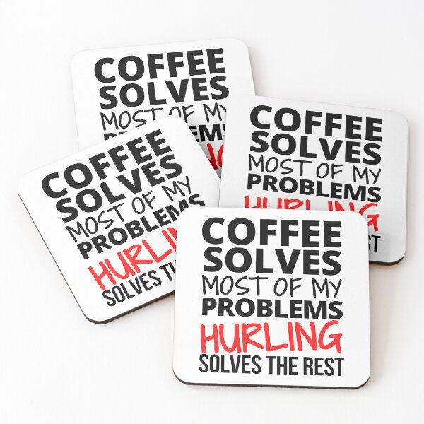 Artikelvorschau, Hurling: Kaffee löst die meisten meiner Probleme entworfen und verkauft von TheGreenGoat.