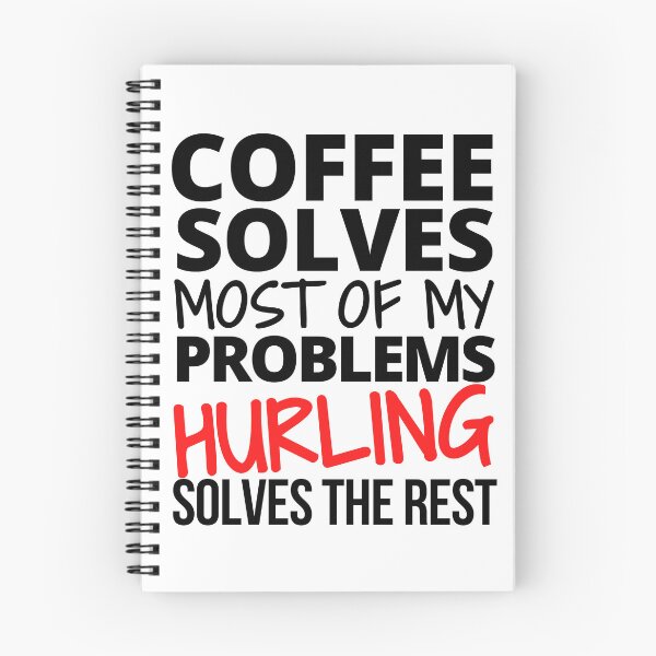 Item preview, Hurling: Coffee solves most of my problems designed and sold by TheGreenGoat.
