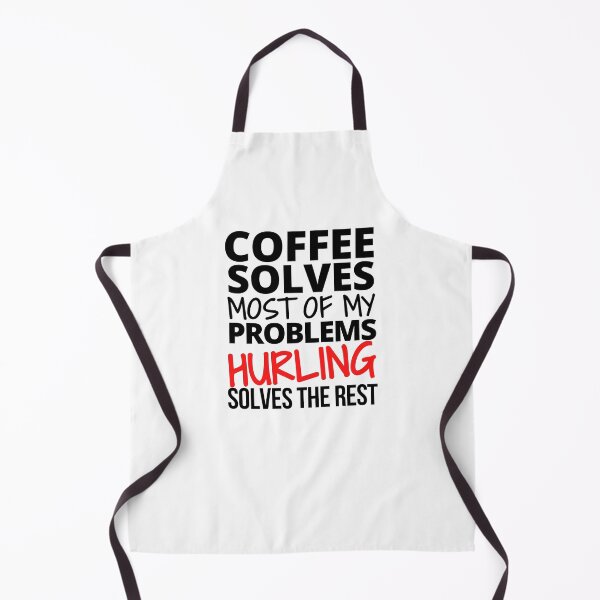 Item preview, Hurling: Coffee solves most of my problems designed and sold by TheGreenGoat.