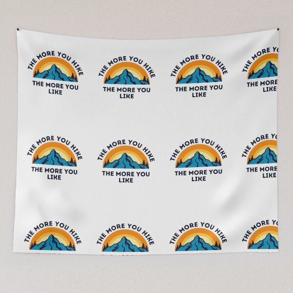 Item preview, Hiking Keeps Memories - The More You Hike The More You Like - Gift For Adventure Outdoor Camping Mountaineer Trekking Hiking Lovers designed and sold by ExploreTheStore.