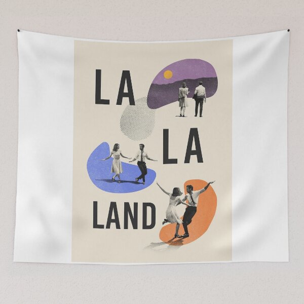 Item preview, Movie La La Land Mid Century Poster designed and sold by taeksgarengs.