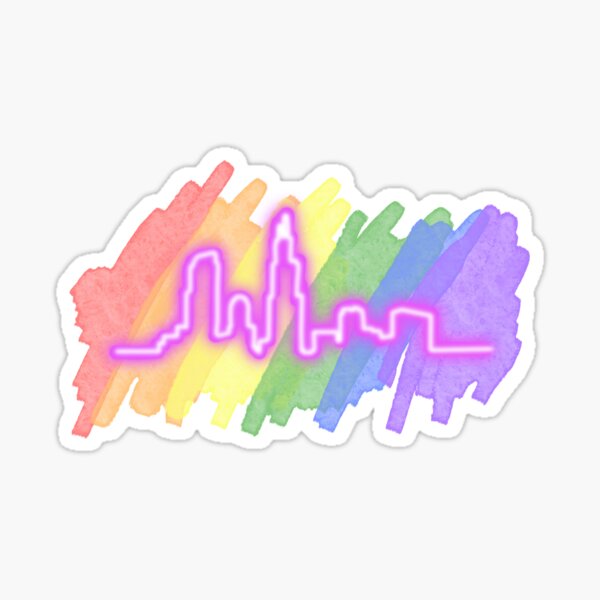 Pastel Rainbow - Rainbow - Sticker