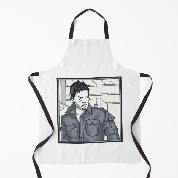 Artikelvorschau, Resident Evil Chris Redfield Pixel Art entworfen und verkauft von AlleenasPixels.