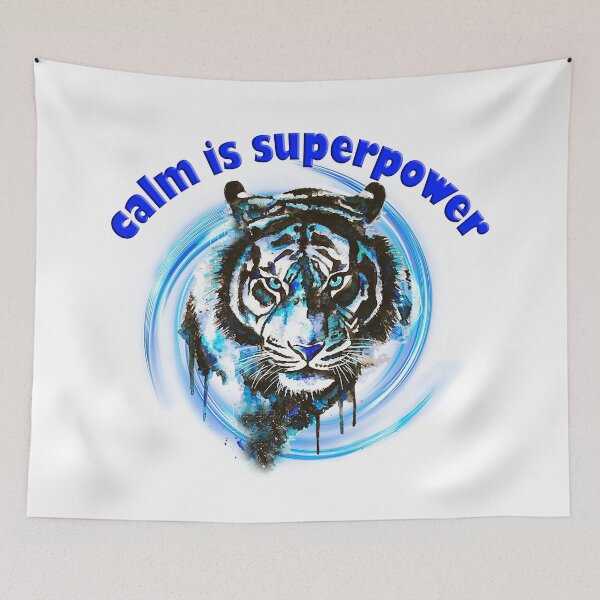 Item preview, Blue tiger designed and sold by ArtMarino78.