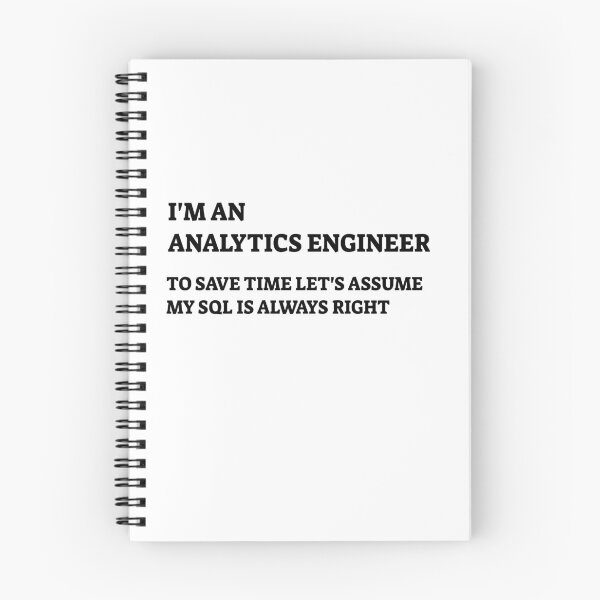 Item preview, I'm An Analytics Engineer, Data Engineer, Data Scientist, Data Analyst designed and sold by DataAndBeyond.