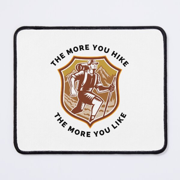 Item preview, Hiking Keeps Memories - The More You Hike The More You Like - Gift For Adventure Outdoor Camping Mountaineer Trekking Hiking Lovers designed and sold by ExploreTheStore.