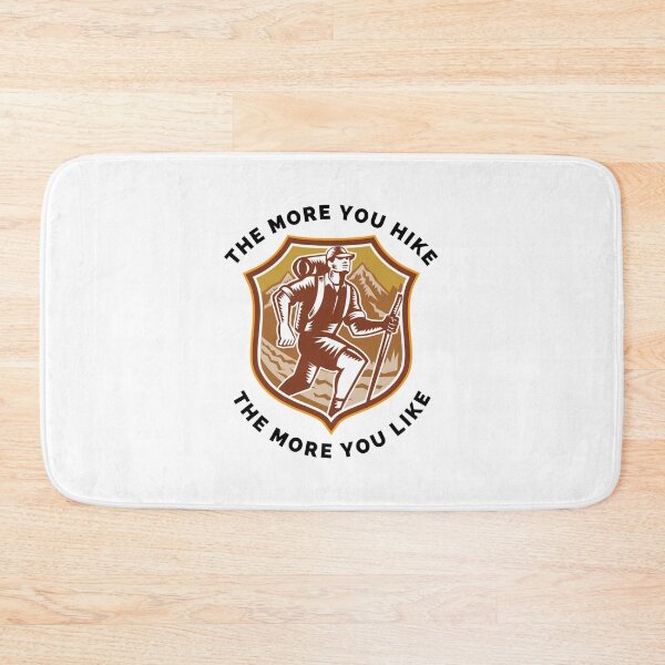 Item preview, Hiking Keeps Memories - The More You Hike The More You Like - Gift For Adventure Outdoor Camping Mountaineer Trekking Hiking Lovers designed and sold by ExploreTheStore.