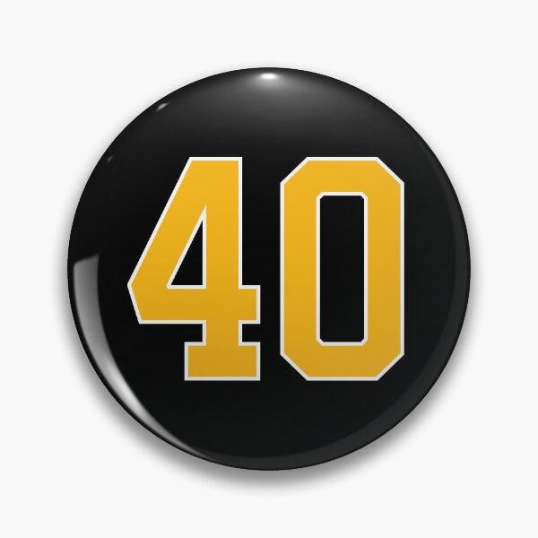 Item preview, Yellow Number 40 lucky sports jersey forty designed and sold by HeavyStyle.