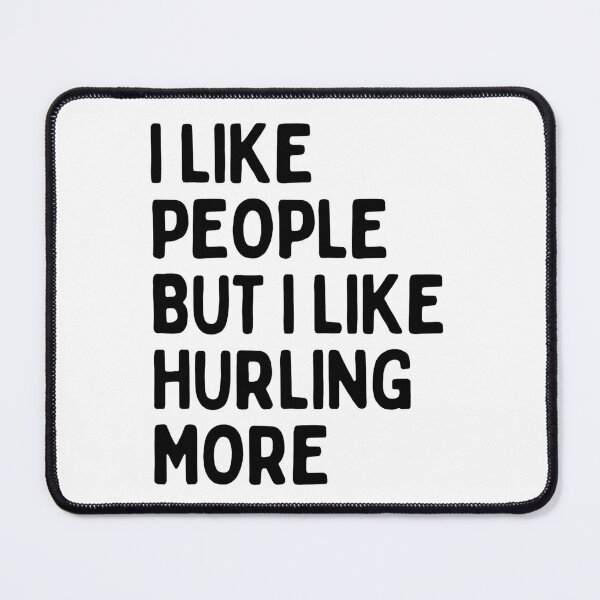 Item preview, I like people BUT I like hurling more designed and sold by TheGreenGoat.