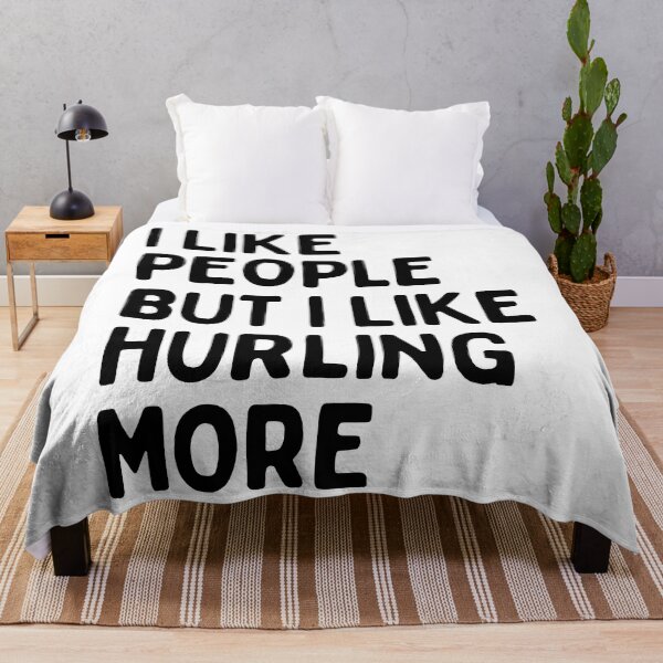 Item preview, I like people BUT I like hurling more designed and sold by TheGreenGoat.