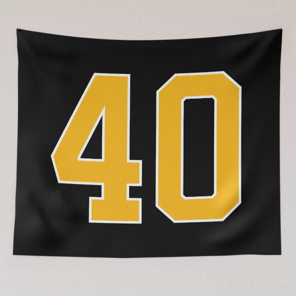Item preview, Yellow Number 40 lucky sports jersey forty designed and sold by HeavyStyle.