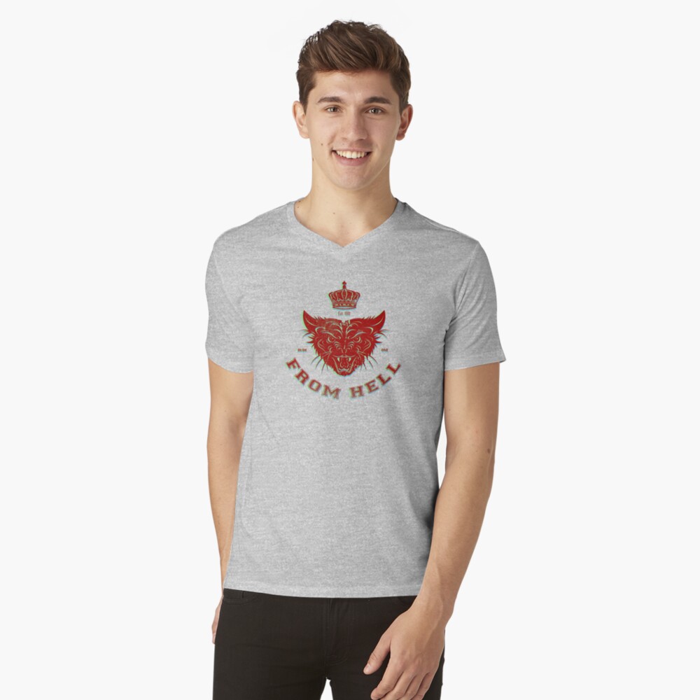 Item preview, V-Neck T-Shirt designed and sold by rudyfaber.
