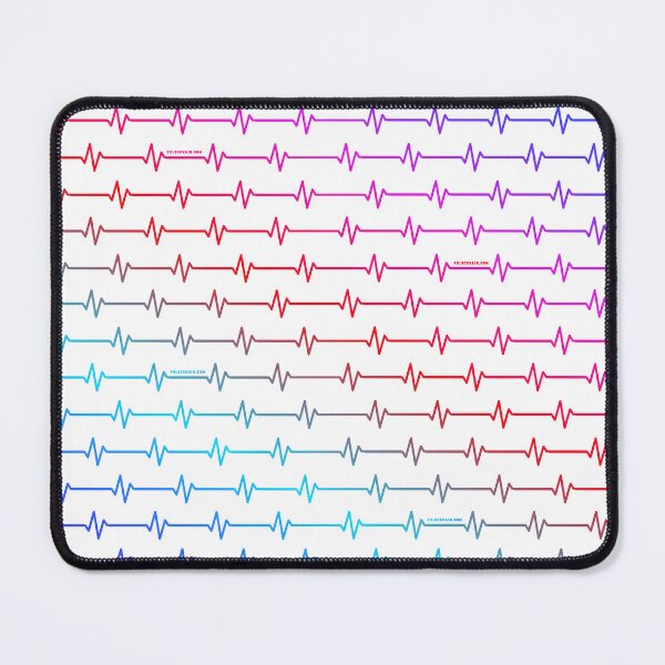 Item preview, Abstract Pulsechain Crypto Logo Pattern on White designed and sold by Digi-Drifterz.