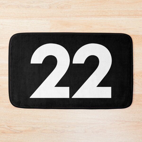 Item preview, 22 TSU. Driver Number 2022 Season (Black BG) designed and sold by FilipeFerreira.