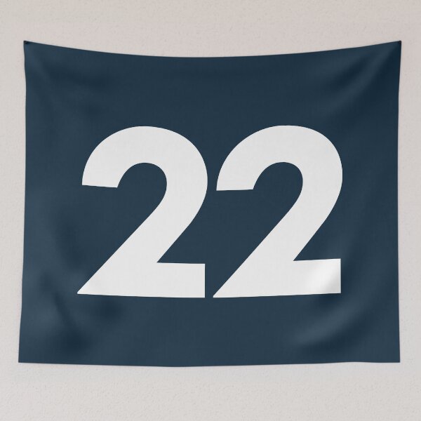Item preview, 22 TSU. Driver Number 2022 Season (Navy BG) designed and sold by FilipeFerreira.