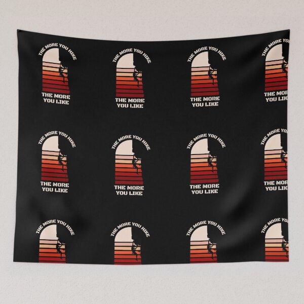 Item preview, Hiking Keeps Memories - The More You Hike The More You Like - Gift For Adventure Outdoor Camping Mountaineer Trekking Hiking Lovers designed and sold by ExploreTheStore.