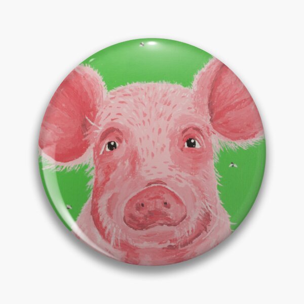 Item preview, Jovial Pig Painting designed and sold by Christian Baloga.