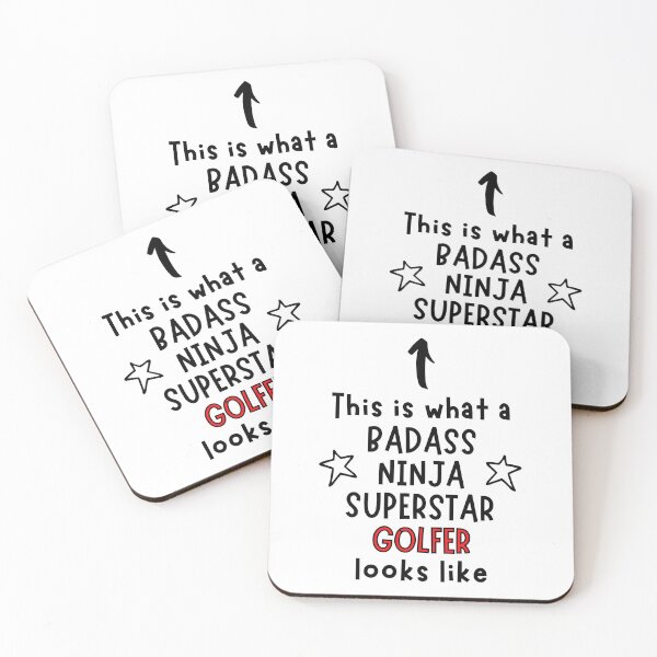 Item preview, This is what a Badass, Ninja, Superstar, Golfer looks like designed and sold by TheGreenGoat.