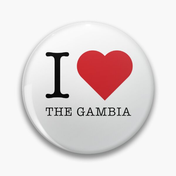 Item preview, I love The Gambia designed and sold by HeavyStyle.