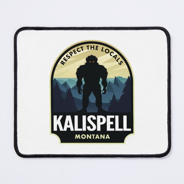 Item preview, Kalispell Montana Bigfoot Sasquatch designed and sold by HalpinDesign.