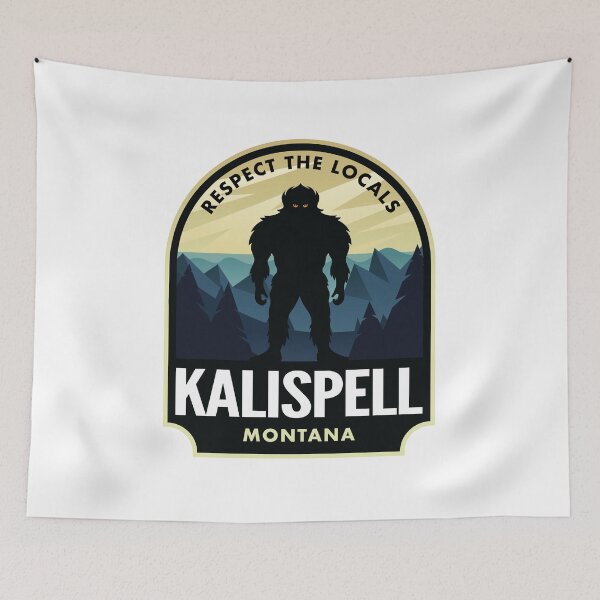 Item preview, Kalispell Montana Bigfoot Sasquatch designed and sold by HalpinDesign.